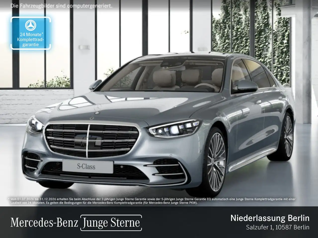 Mercedes-Benz S 400 d L 4M AMG+PANO+360+DIGITAL-L+BURMESTER4D+3D — photo 1 of 15