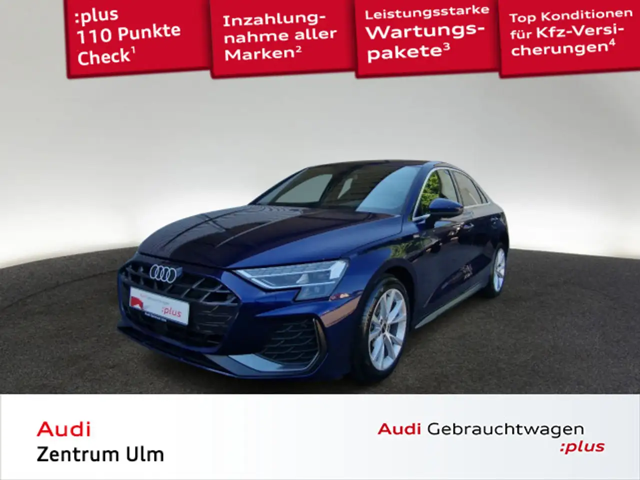 Audi A3 Limousine S-Line 30 TFSI AHK LED NAVI+ — photo 1 of 13