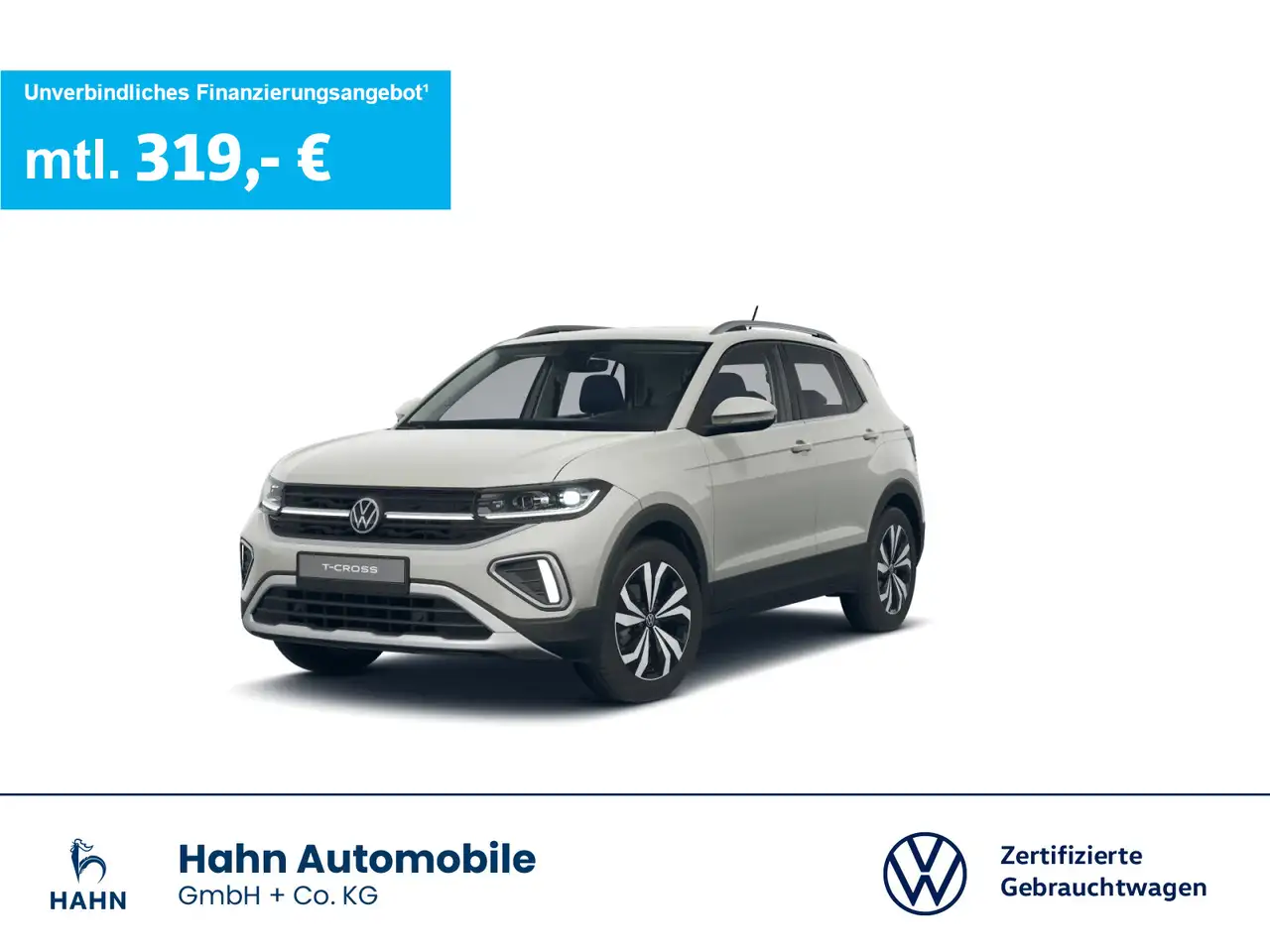 Volkswagen T-Cross 1.5TSI DSG Style Matrix Navi ACC APP SHZ — photo 1 of 17