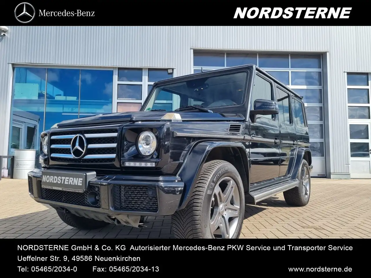 Mercedes-Benz G 500 G 500 COMAND Distronic Sitzklima SHD Scheckheft BC — photo 1 of 22