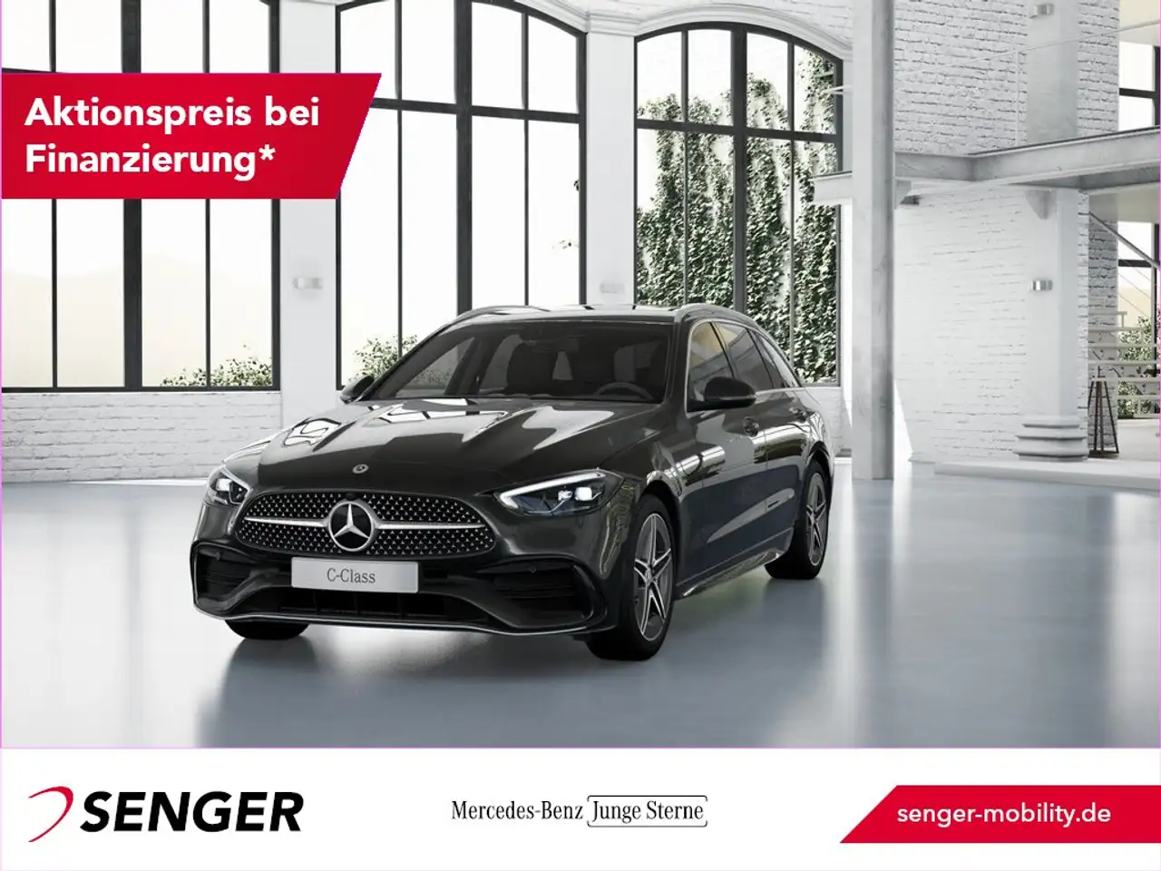 Mercedes-Benz C 220 d T AMG Distronic Totwinkel CarPlay AHK — photo 1 of 12