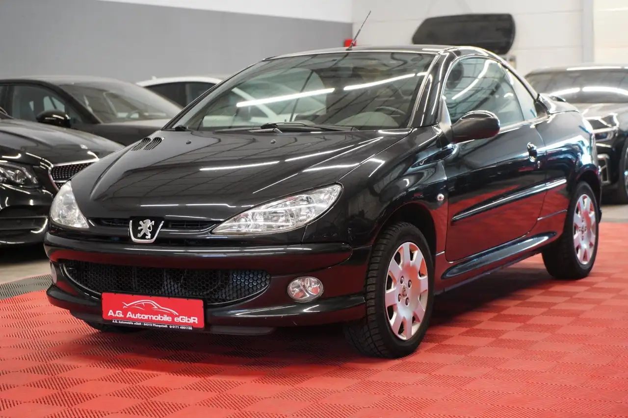 Peugeot 206 CC Cabriolet 1.6 *1.Hand*8Fach*Windschott* — photo 1 of 33