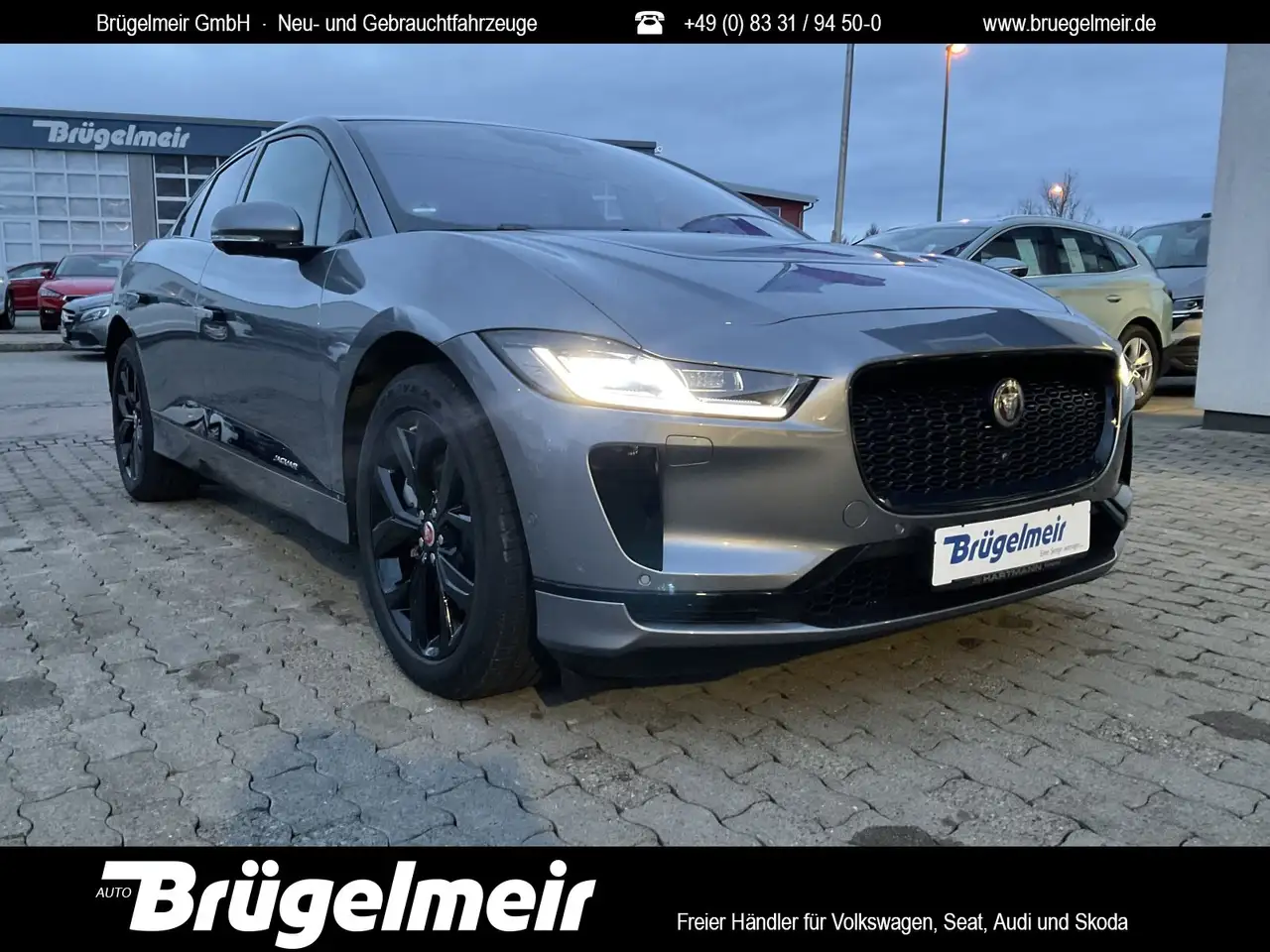 Jaguar I-Pace I-PACE S EV400S BLACKPAK+PANO+STHZ+HUD+LUFT-FW — photo 1 of 23