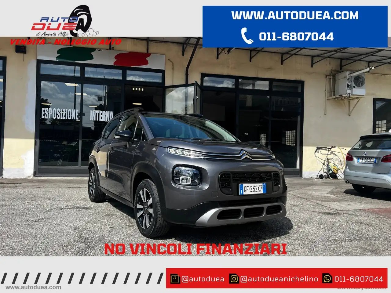 Citroen C3 Aircross BlueHDi 120 S&S EAT6 Shine NO VINCOLI FINANZIARI — photo 1 of 15