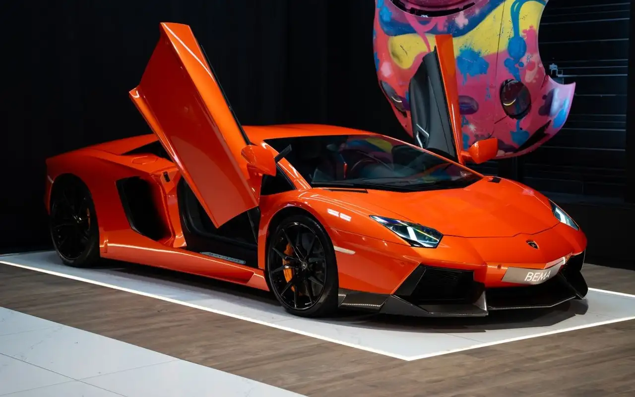 Lamborghini Aventador 6.5 V12 LP 700-4 | Arancio Argos Lift Full PPF caméra À partir de 3480-mois — photo 1 of 15