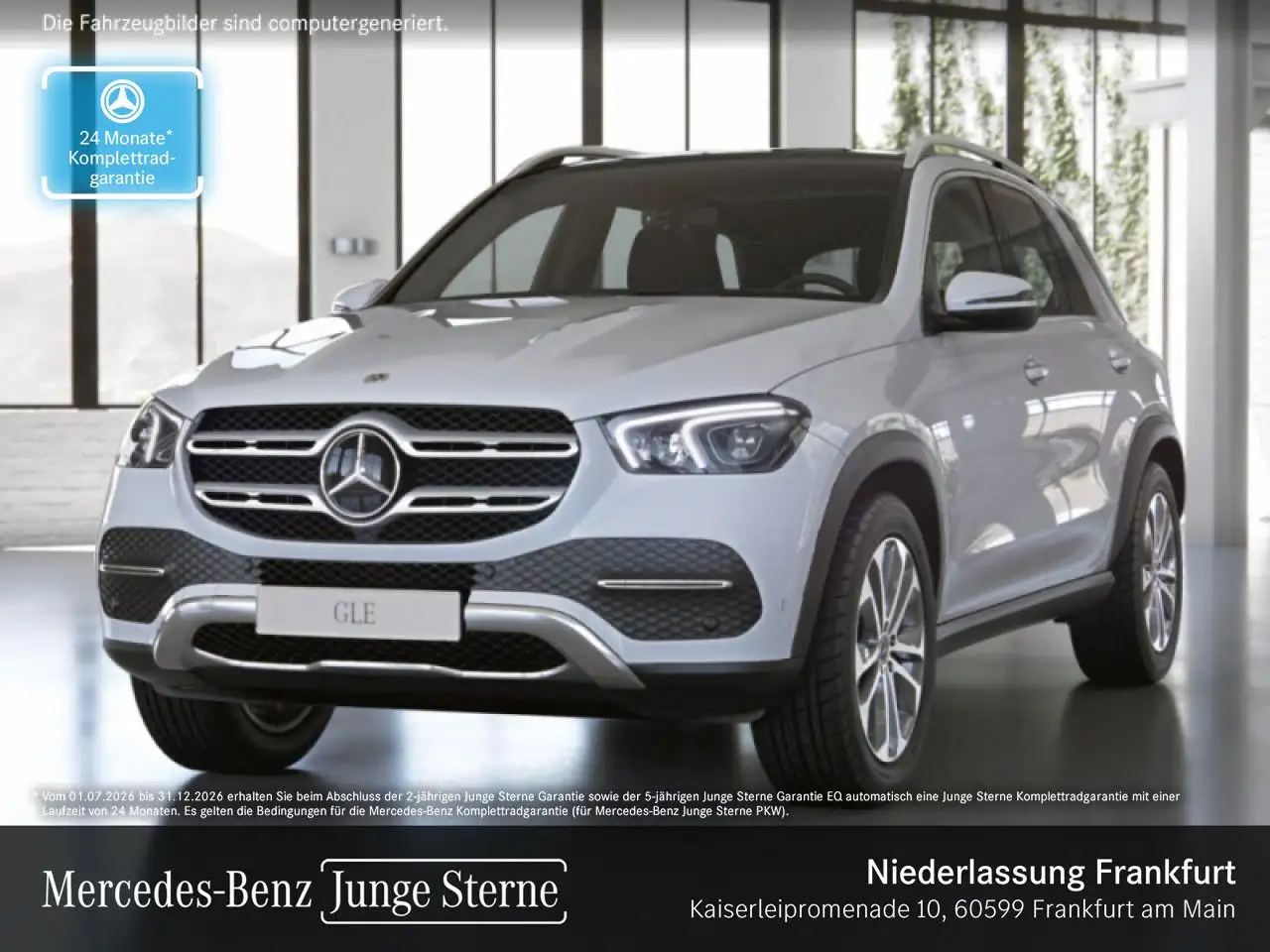 Mercedes-Benz GLE 350 de 4M PANO+AHK+LED+FAHRASS+KAMERA+20"+9G — photo 1 of 15