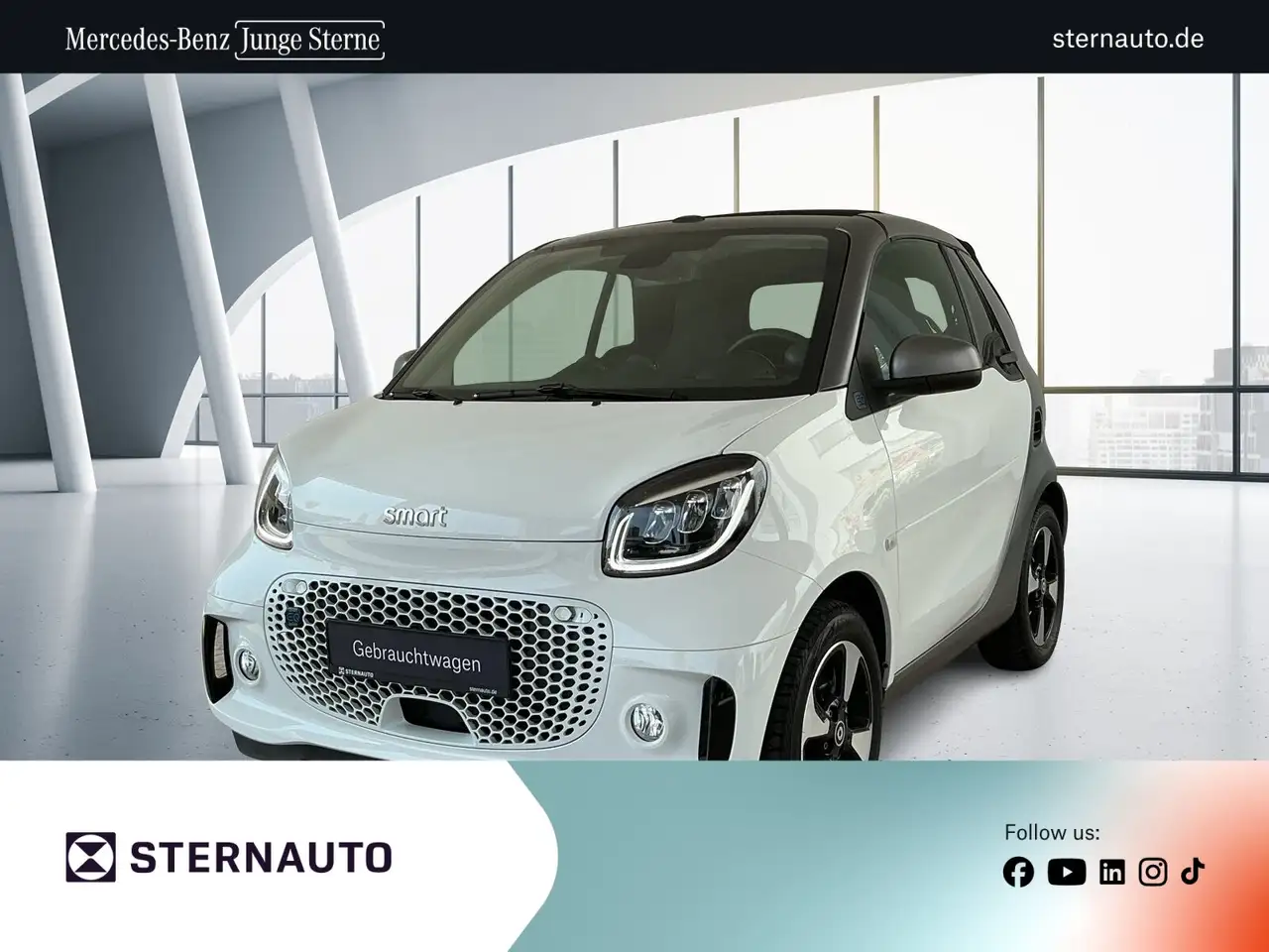 smart forTwo EQ fortwo Passion/Exclusiv/22kW/Voll LED/Kamera BC — photo 1 of 33