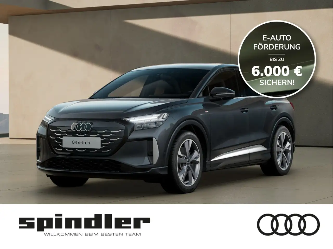 Audi Q4 e-tron quattro | Matrix-LED,ACC,360 — photo 1 of 12