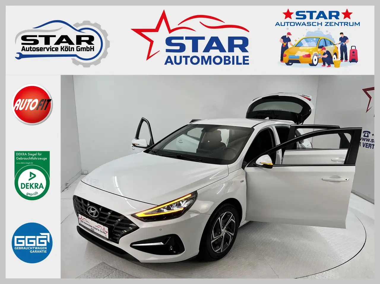 Hyundai i30 i30 1.6 CRDI 48V-Hybrid DCT Prime — photo 1 of 40