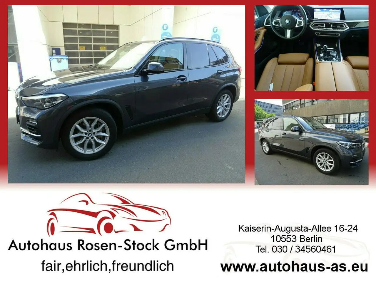 BMW X5 40i xDrive SAG.,360°,Leder,ACC,AHK,Head-up — photo 1 of 35