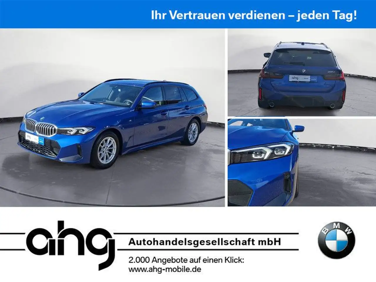BMW 318 d Touring M SPORT HiFi Live Cockpit Plus Alar — photo 1 of 15