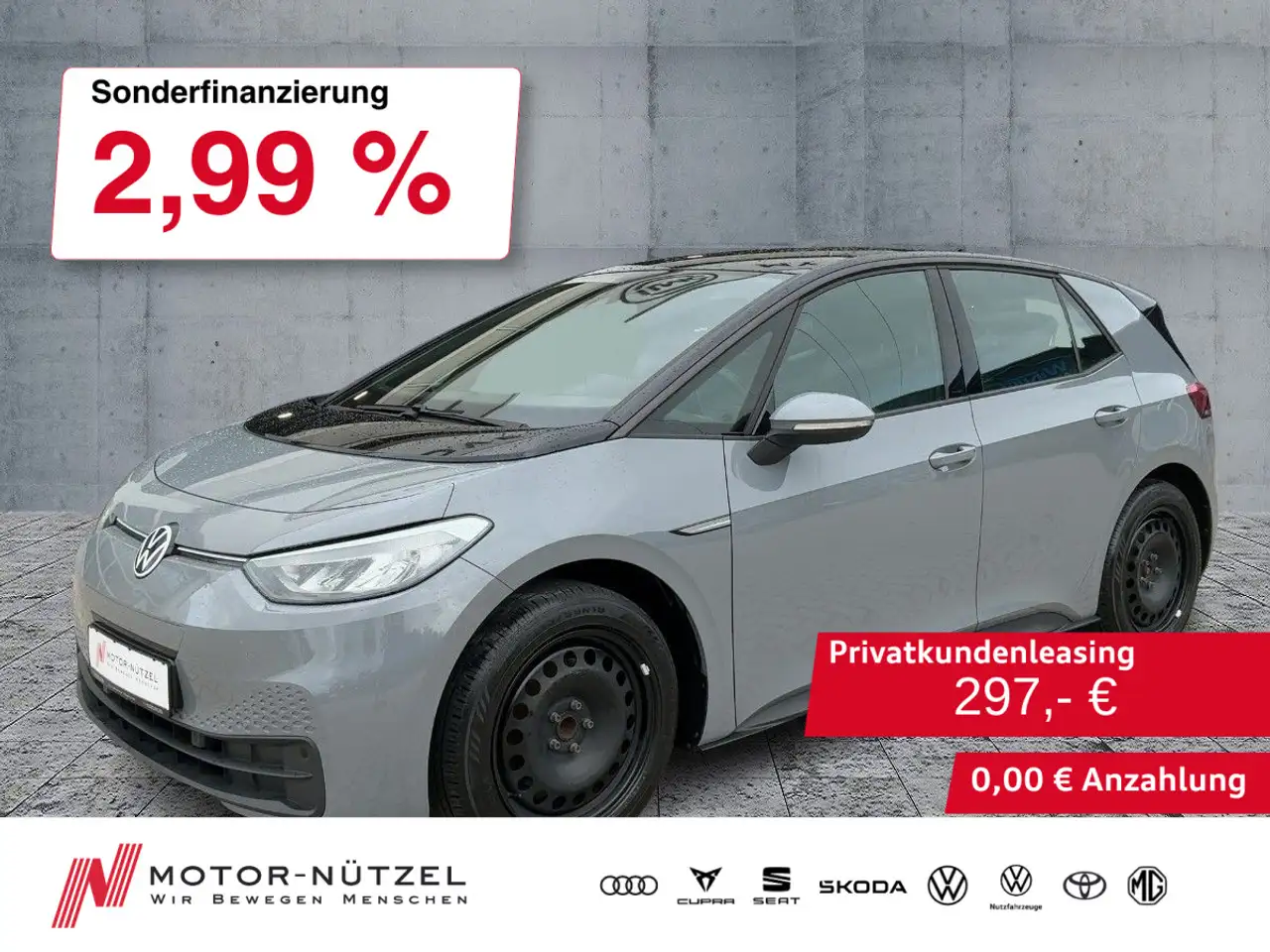 Volkswagen ID.3 110KW PURE PERFORMANCE LED+NAVI+PDC — photo 1 of 25