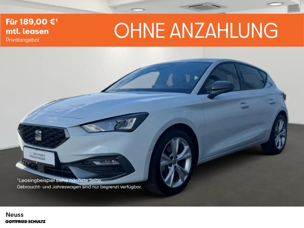 SEAT Leon FR TDI DSG NAVI SITZHEIZUNG EINPARKHILFE LED — photo 1 of 24
