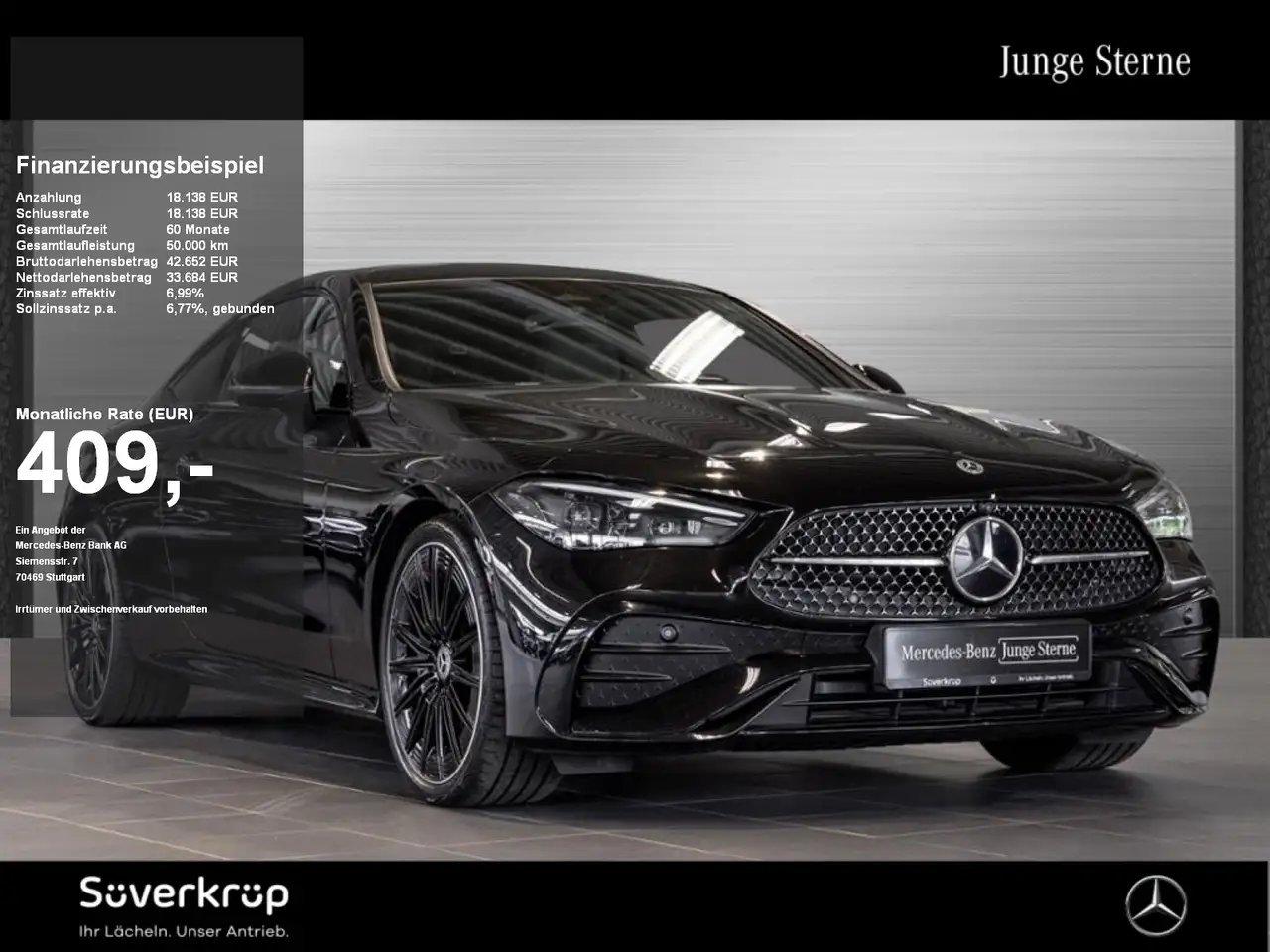 Mercedes-Benz CLE 220 d Coupé , AMG BURM NIGHT MEMO 360 KAMERA — photo 1 of 27