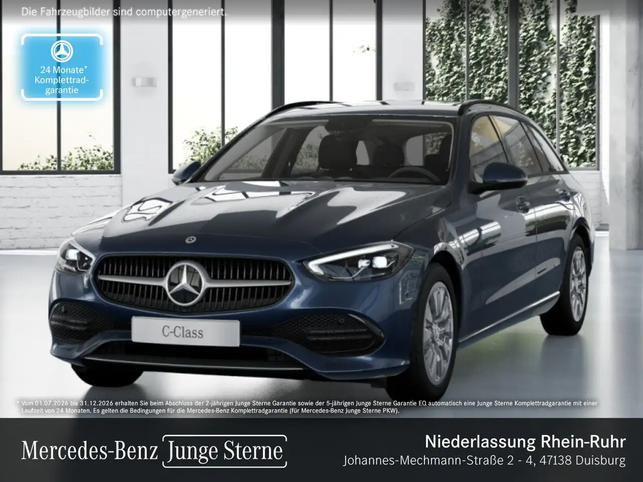 Mercedes-Benz C 200 d T LED+KAMERA+TOTW+KEYLESS+9G — photo 1 of 15
