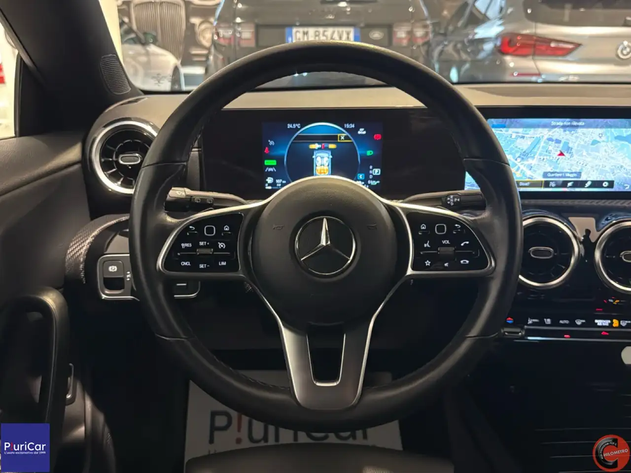 2022 Mercedes-Benz CLA 250 e SB PHEV Navi Cruise FariLED Pelle/Tessuto, photograph 9