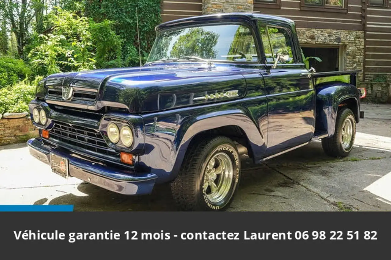 Ford 1960 Pickup 223 CI 139 HP Code J 3 vitesses Tous compris — photo 1 of 40