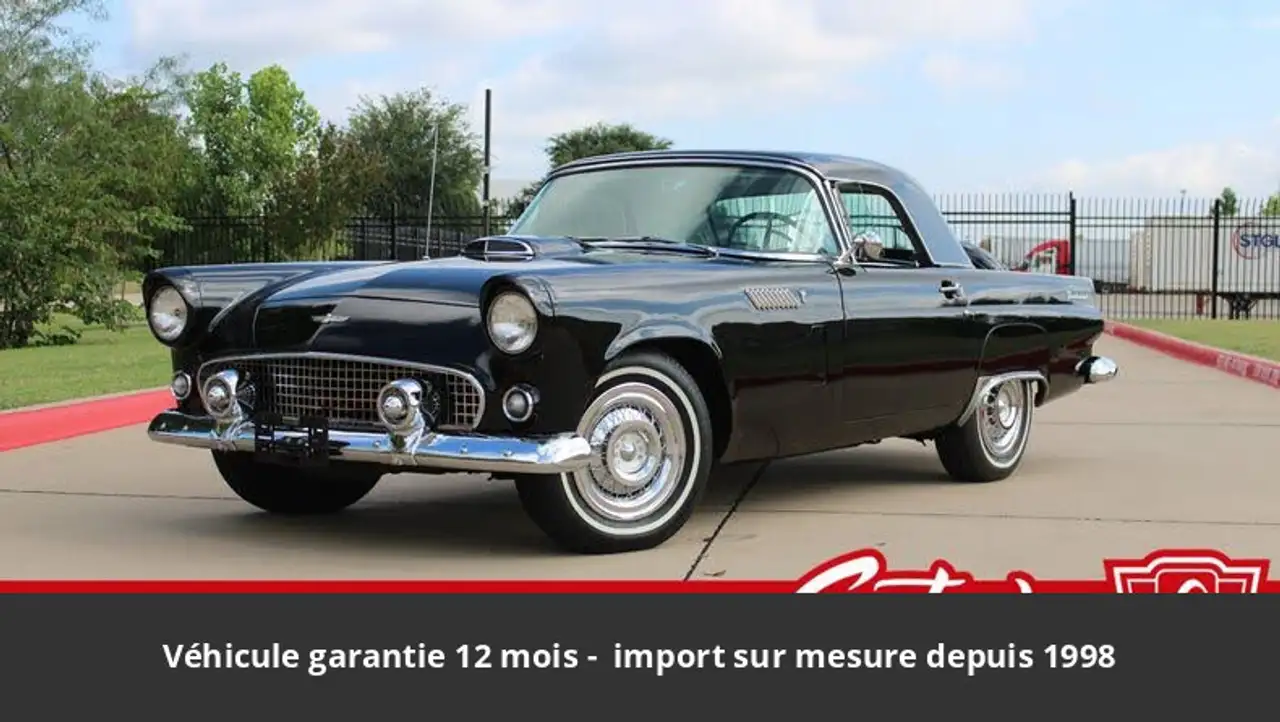 Ford Thunderbird 1956 Convertible 292 CI V8 195 HP Code P 3 vitesses Tous compris — photo 1 of 25