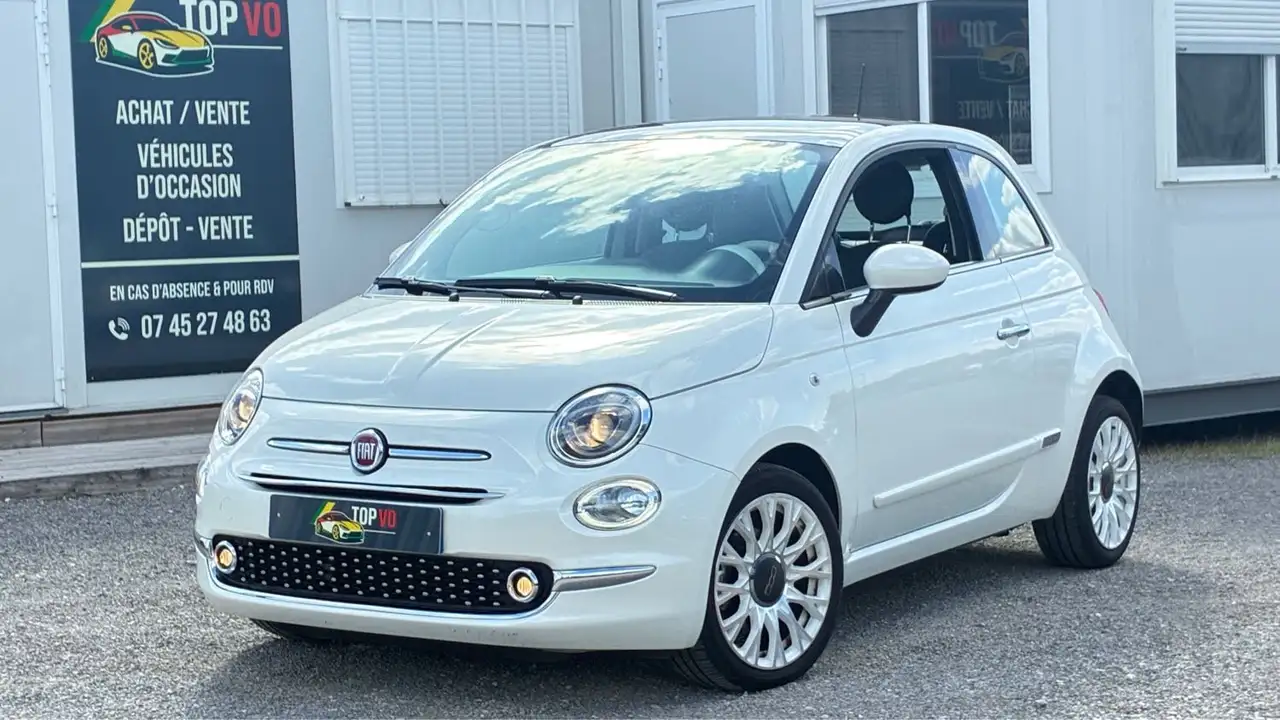 Fiat 500 1.2 8V 69 CH POPSTAR DUALOGIC 31Mkm — photo 1 of 20
