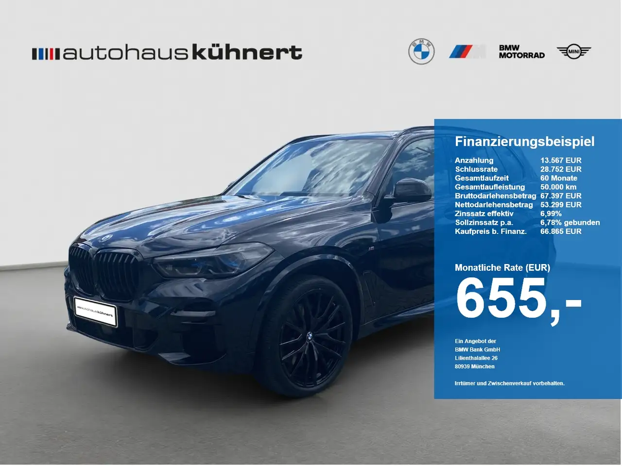 BMW X5 xDrive40d ///M-Sport ACC Laser PanoSD Massage — photo 1 of 15