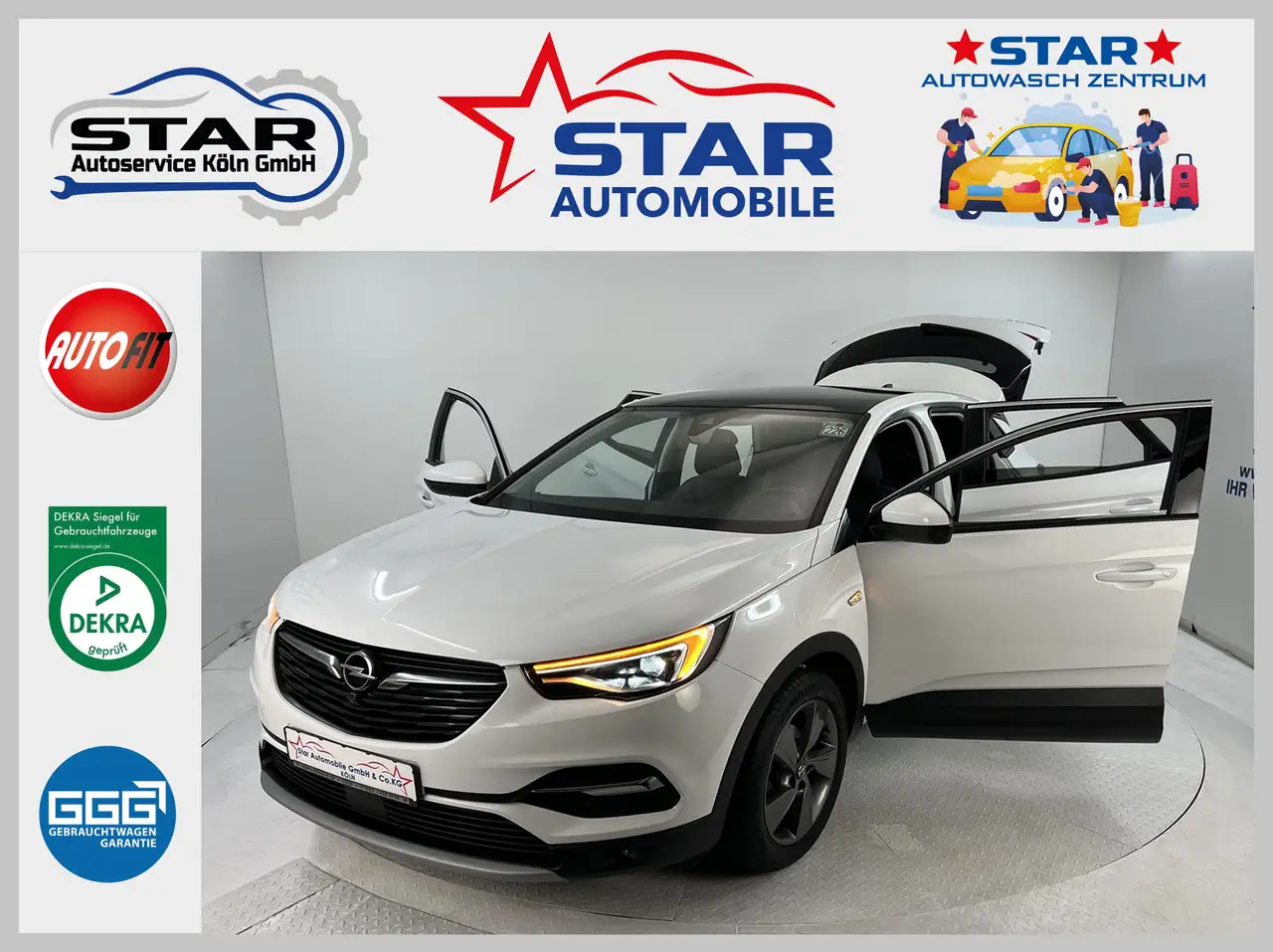 Opel Grandland X Grandland X Business Elegance 1.5 96KW LED LUX 360 — photo 1 of 40
