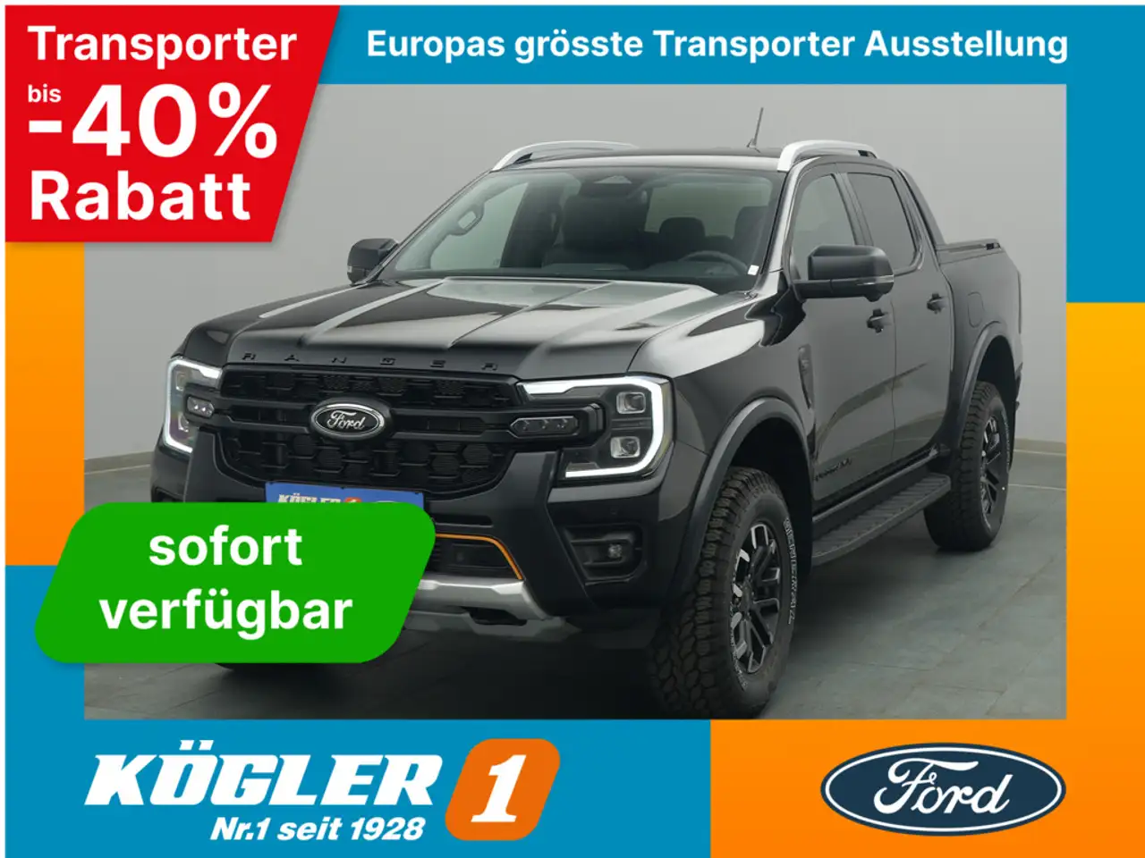 Ford Ranger DoKa Wildtrak X 205PS Aut./e-Rollo — photo 1 of 40