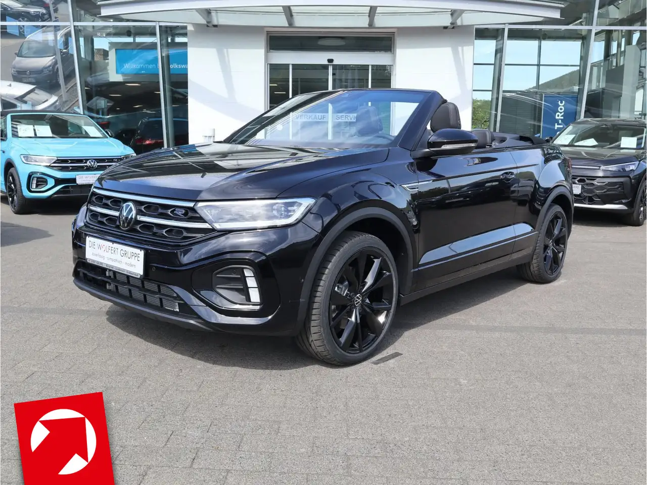 Volkswagen T-Roc Cabriolet R-Line 1.5 TSI OPF (150 PS) DSG *AHK*NAV — photo 1 of 20