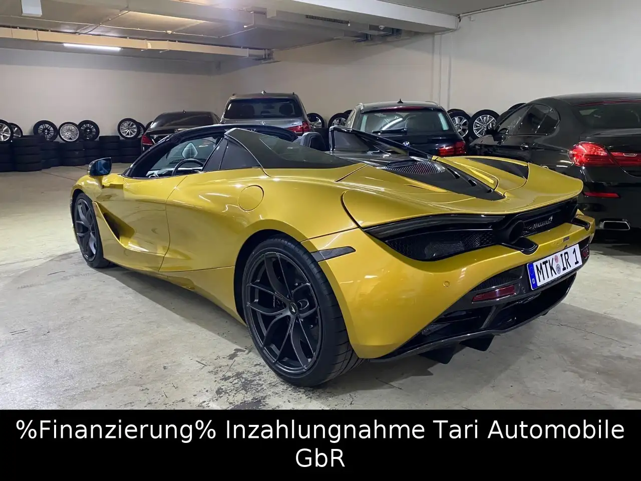 McLaren 720S Spider Glass Roof, Lift, Carbon, B&W, 360° — photo 1 of 32
