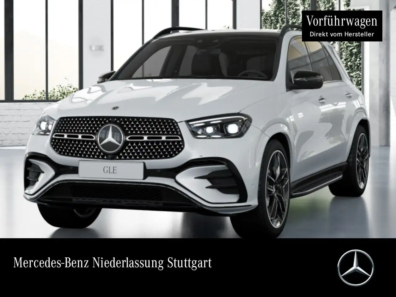 Mercedes-Benz GLE 350 de 4M AMG+NIGHT+PANO+360+AHK+MULTIBEAM+HUD — photo 1 of 15