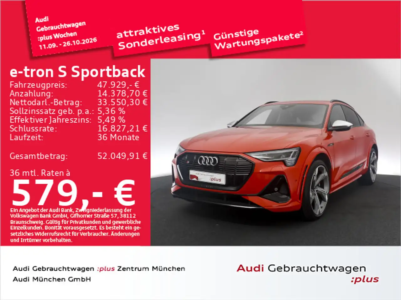 Audi e-tron Matrix/HuD/22"Zoll/Kameras/B& — photo 1 of 26