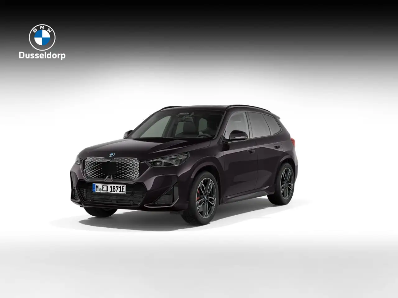 BMW iX1 eDrive20 67 kWh Belladonna Purple | M Sport Pro | — photo 1 of 4