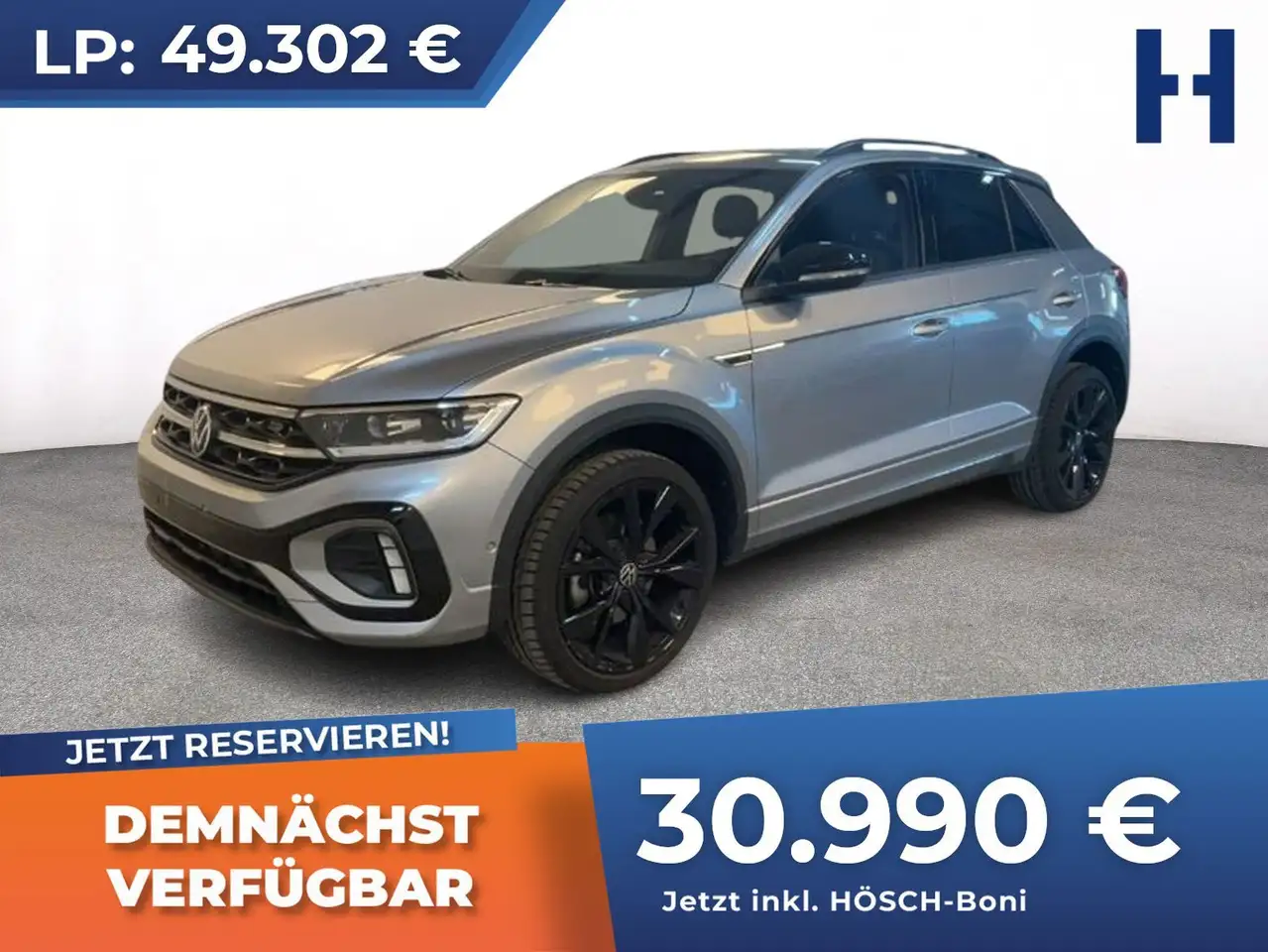 Volkswagen T-Roc R-Line TSI Aut. BLACK STYLE 19" PANO ASSISTENZ ++ — photo 1 of 3