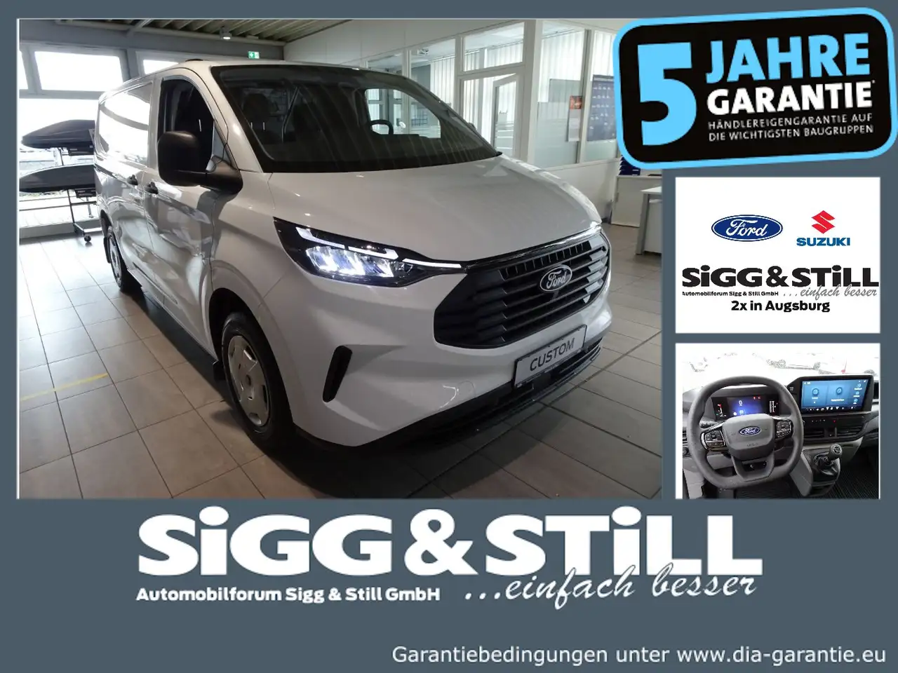 Ford Transit Custom Kasten 280 L1 Trend NAV*AHK*LED*PDC — photo 1 of 18