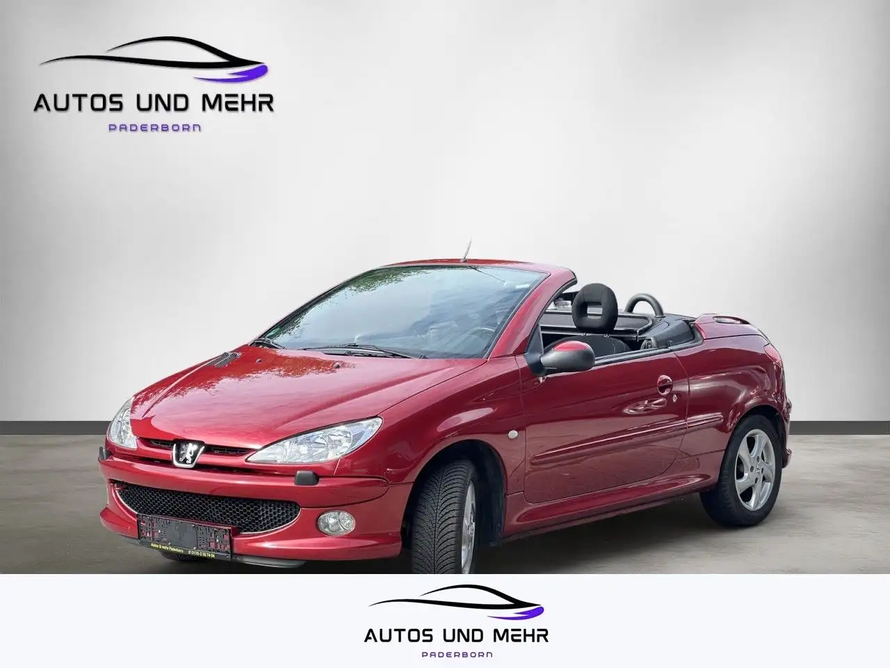 Peugeot 206 Cabriolet CC Sitzheizung Fenster el. — photo 1 of 15