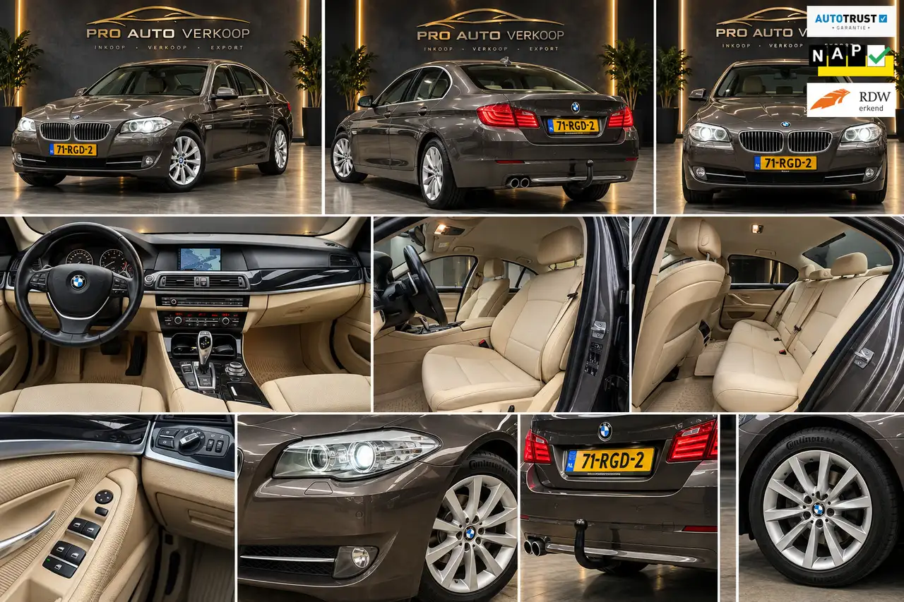 BMW 523 5-serie 523i 204PK_Xenon_Led_Trekhaak — photo 1 of 1