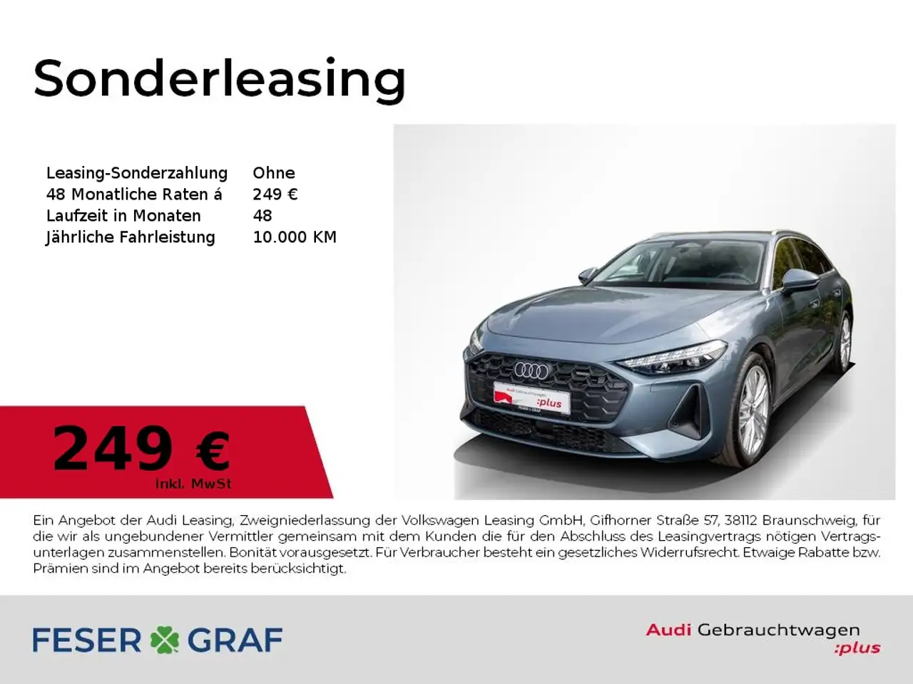 Audi A5 Avant TFSI 150 kW LED/Tech/AHK/ACC/Kamera/SHZ — photo 1 of 17