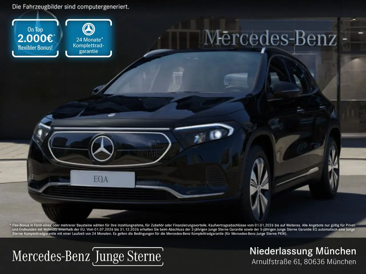 Mercedes-Benz EQA 250 PROG+PLUS-PAKET+360+KEYLESS+SPUR — photo 1 of 24