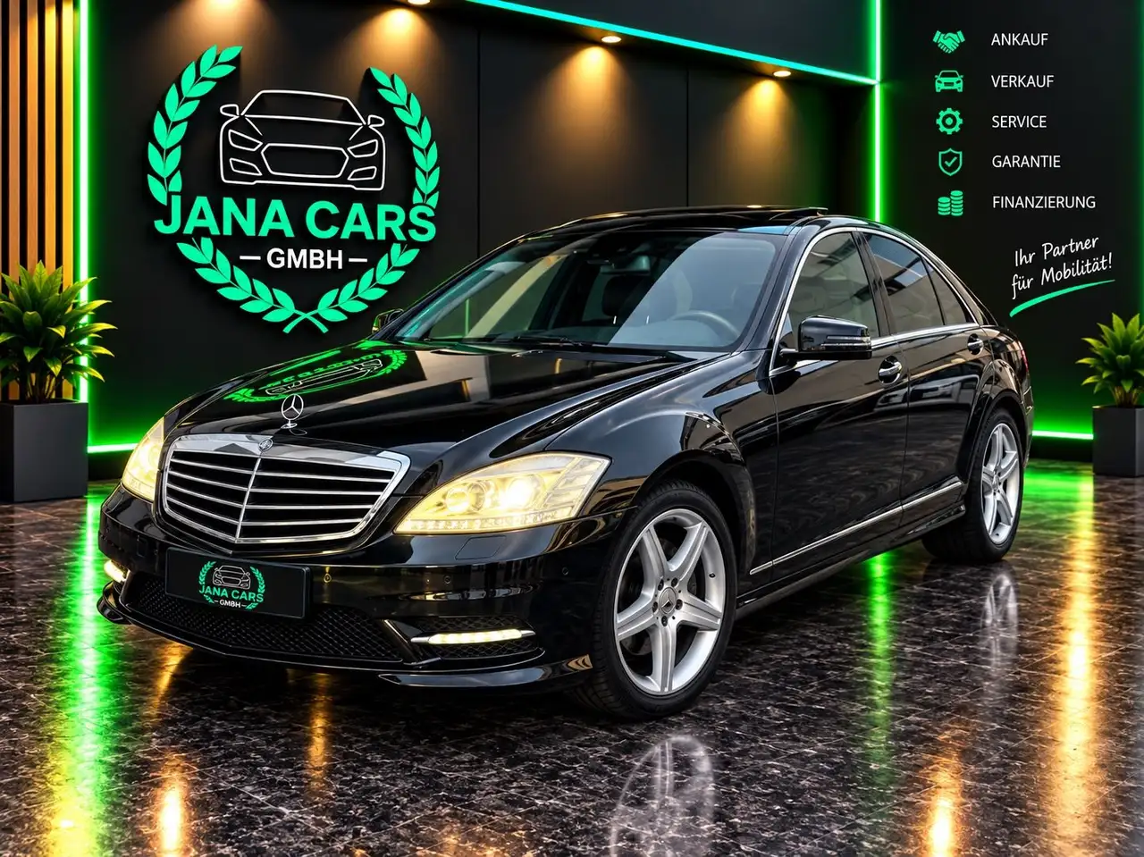 Mercedes-Benz S 350 Limousine AMG Line 140Tkm 1 Jahr Garantie — photo 1 of 30