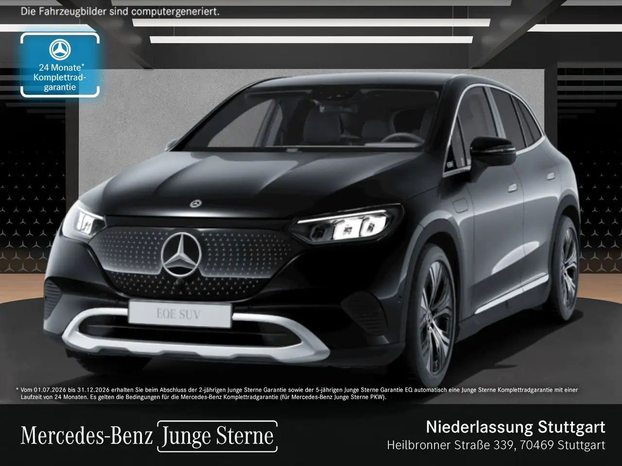 Mercedes-Benz EQE SUV EQE 300 AVANTG+AHK+LED+KAMERA+TOTW+KEYLESS — photo 1 of 15