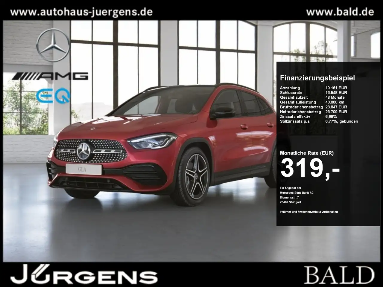 Mercedes-Benz GLA 250 e AMG-Sport+Pano+Distr+Night+Carbon+AHK — photo 1 of 10