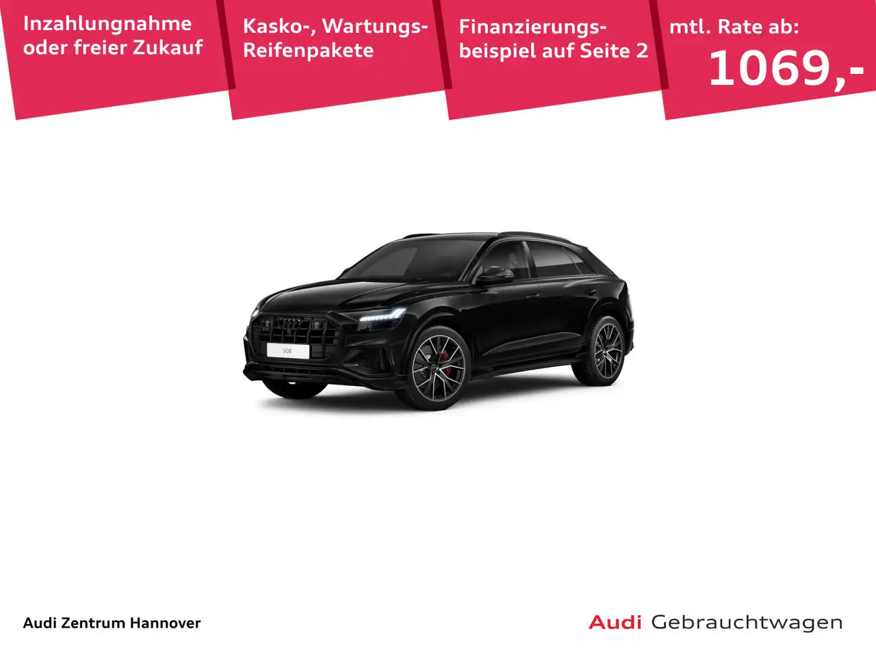 Audi SQ8 4.0 TFSI quattro competition plus virtual AH — photo 1 of 10