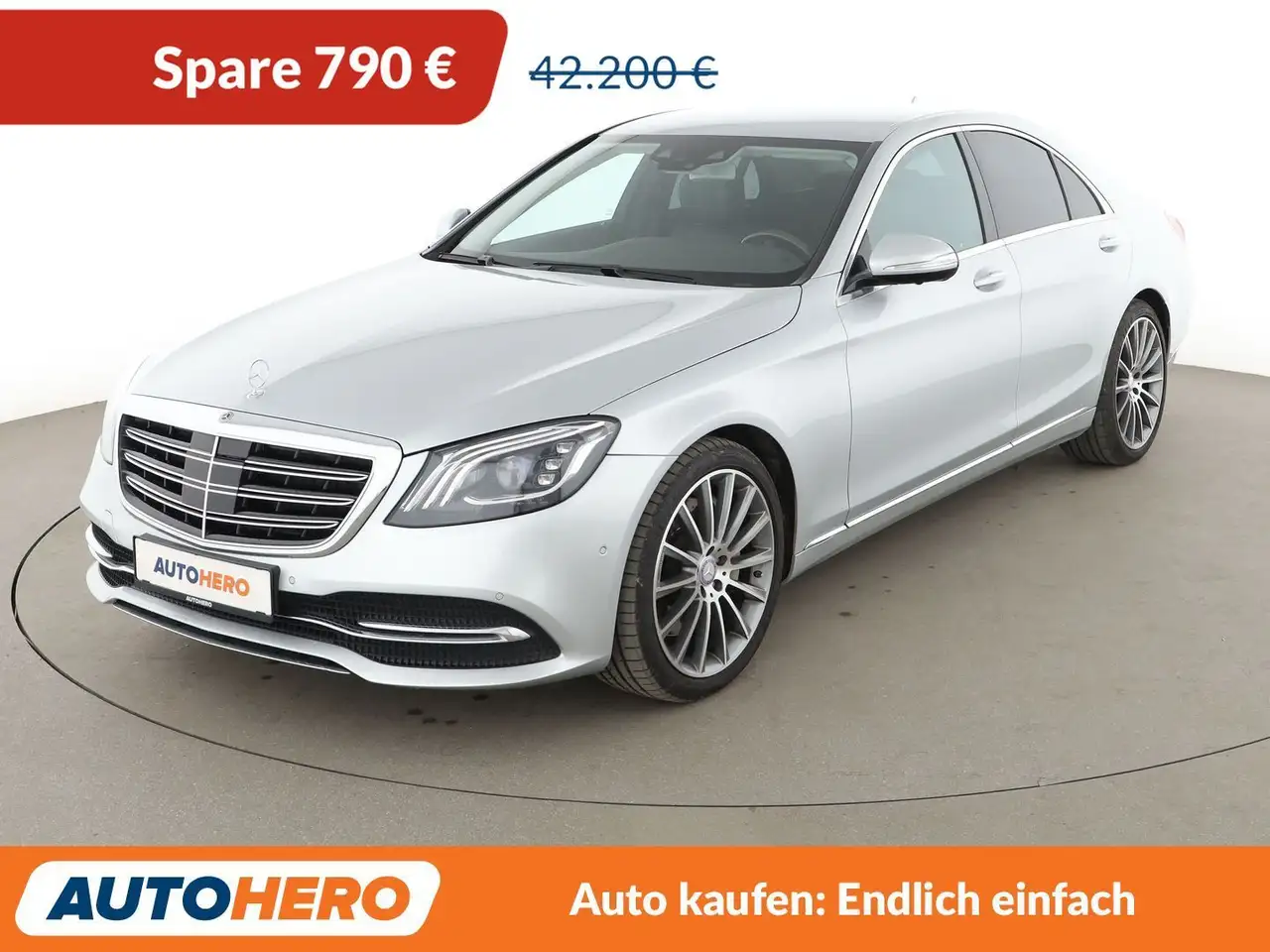 Mercedes-Benz S 450 S 450 Mild-Hybrid 4Matic Aut.*NAVI*LED*ACC*360° — photo 1 of 28