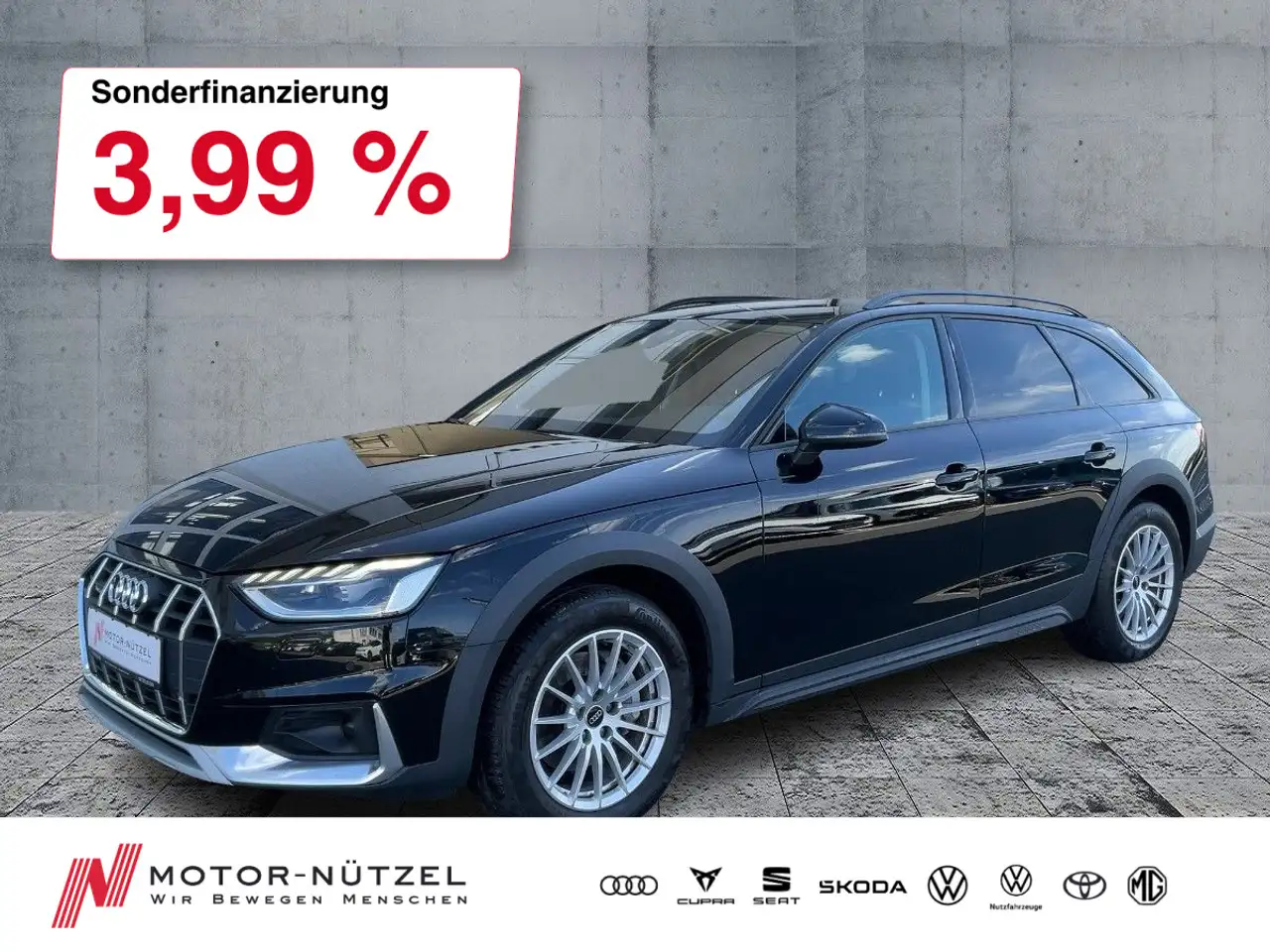 Audi A4 allroad A4 allroad QU 40 TDI S-TR LED+NAVI+RFK+GRA+AHK — photo 1 of 20
