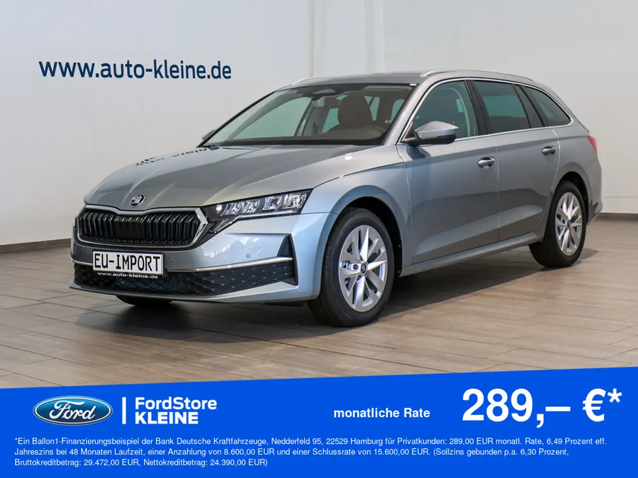 Skoda Octavia Selection 1.5l mHEV EU-Import 28%u.UV — photo 1 of 27