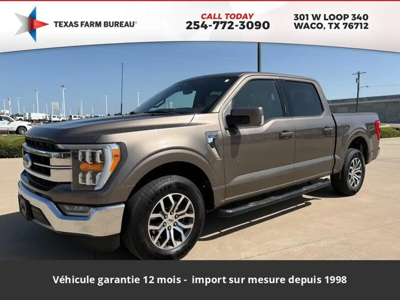Ford Lariat Ethanol 5.0L SuperCrew 4x4 Tout compris hors homologation 4500e — photo 1 of 28