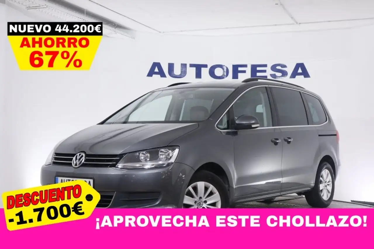 Volkswagen Sharan 1.4 TSI COMFORT LINE 150CV 7 PLAZAS 5P # NAVY,PARK — photo 1 of 22