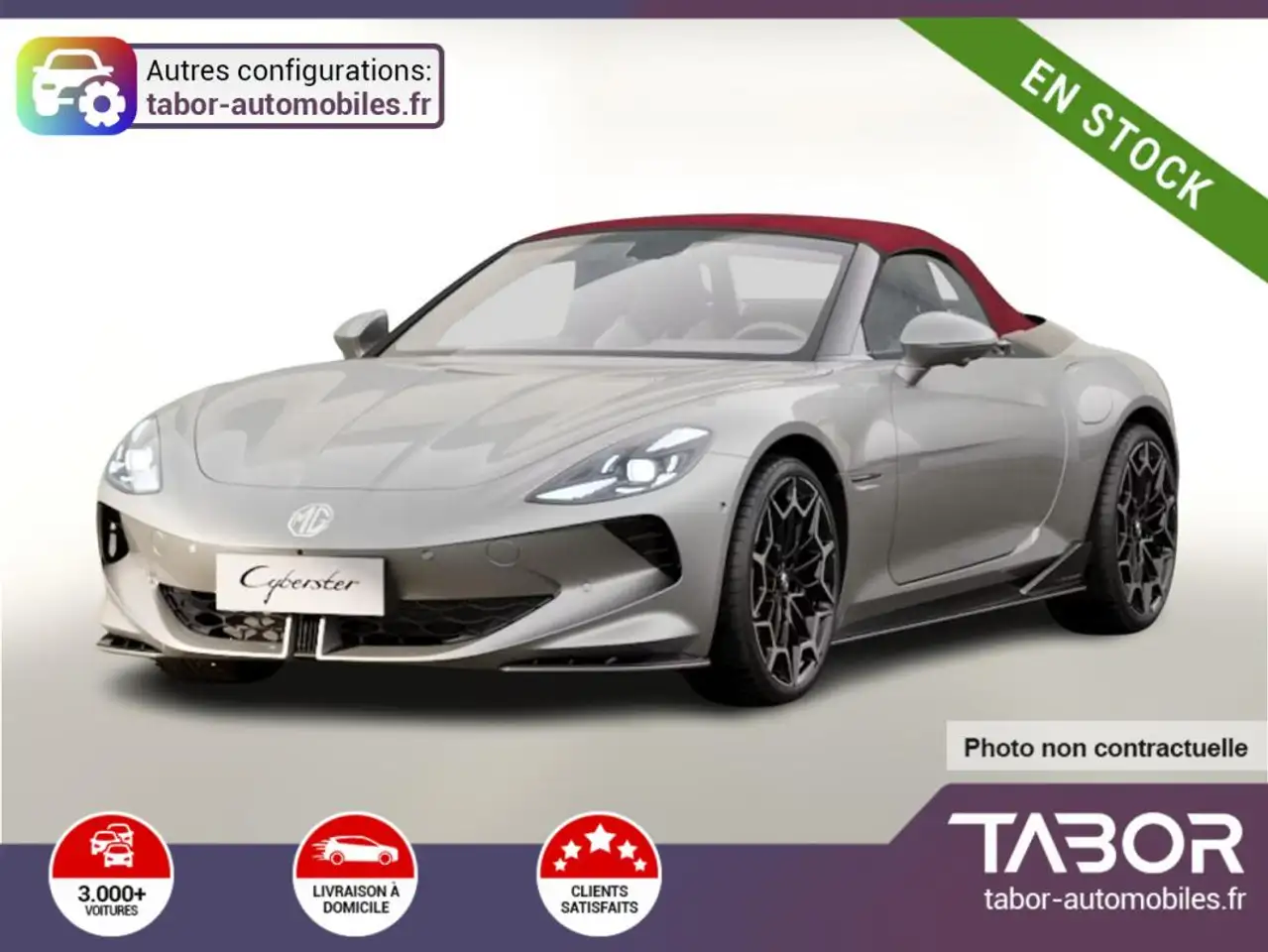 MG Cyberster 340 ch 77kWh ACC Bose Dinamica — photo 1 of 10