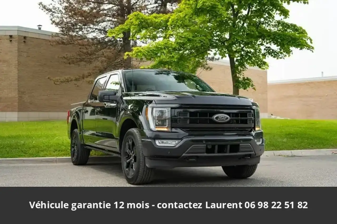 2022 Ford Lariat Ethanol 5.0L SuperCrew 4x4 Tout compris hors homologation 4500e, photograph 3