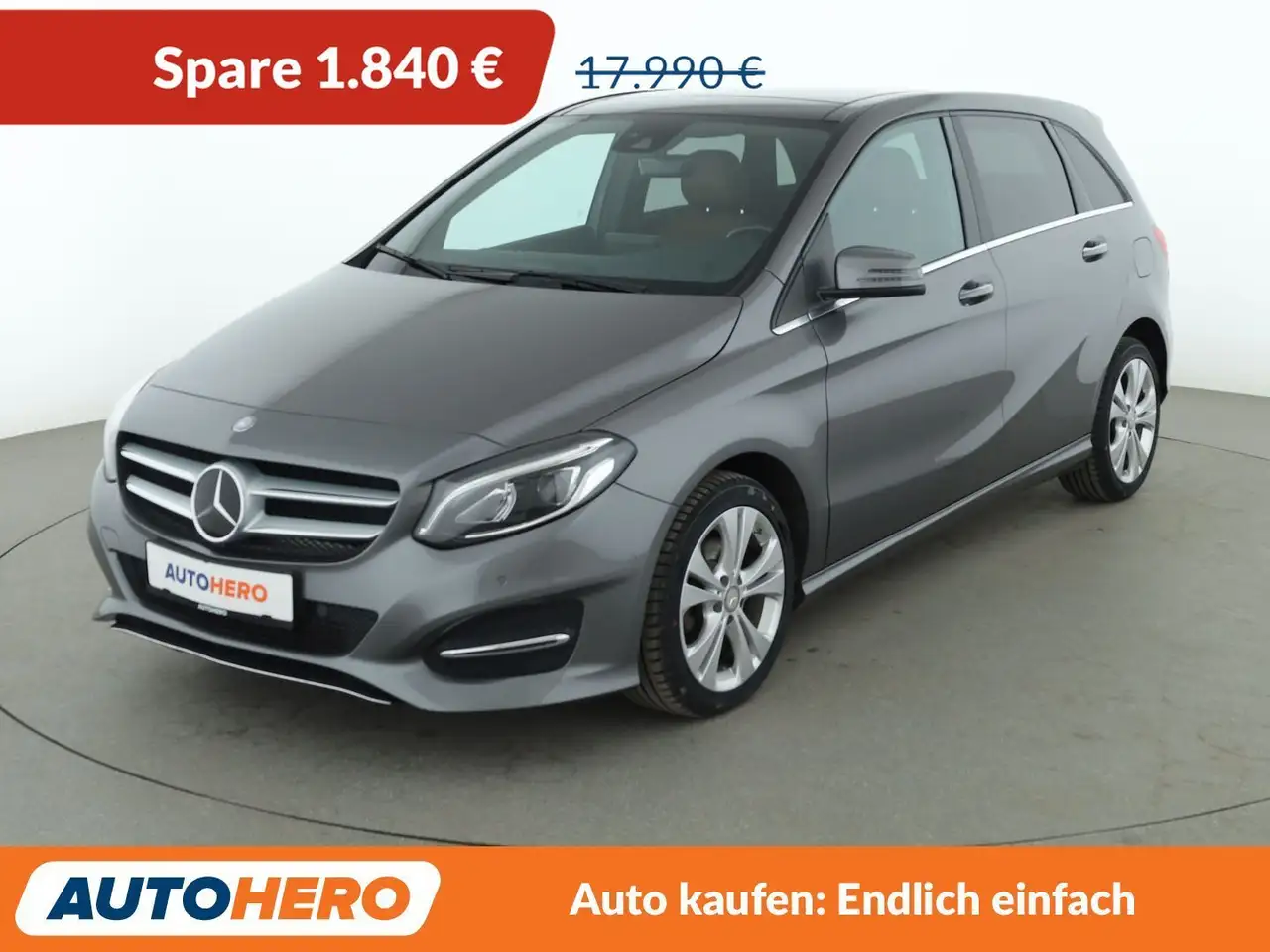 Mercedes-Benz B 220 B 220 CDI 4Matic Urban Aut.*NAVI*LED*TEMPO* — photo 1 of 15