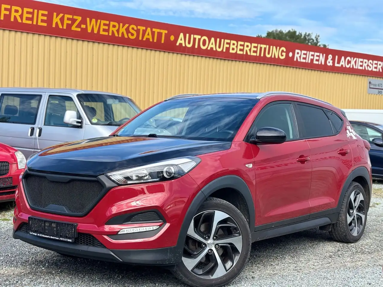 Hyundai TUCSON 1.6 NAVI,KAMERA,1-Hand,8xbereift,TÜV-NEU — photo 1 of 17